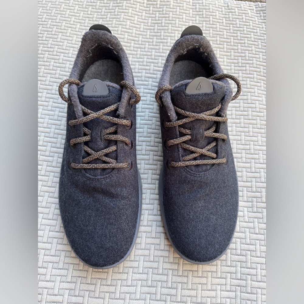 Allbirds Wool Runner shoes, black, men’s 12